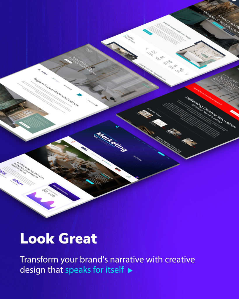 look great, creative design