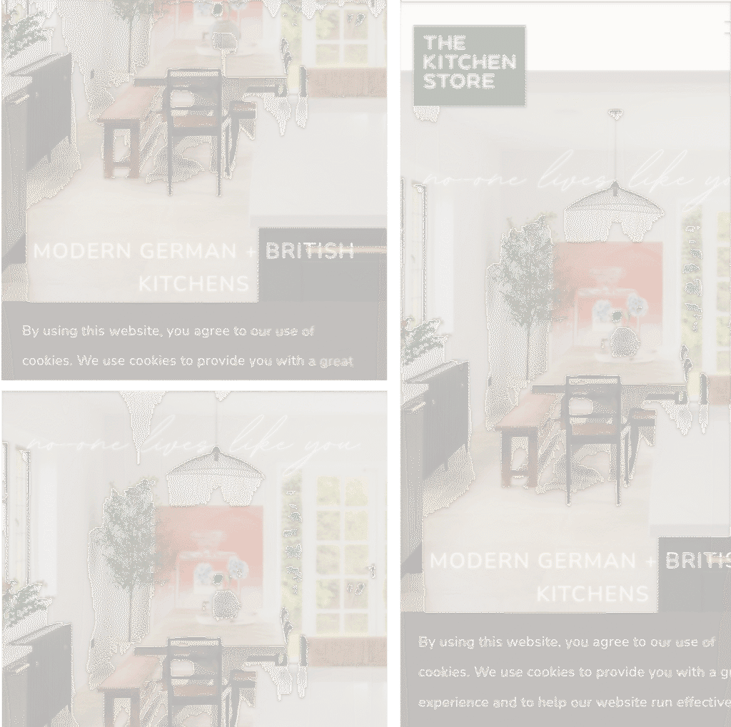 Modern German and British kitchen design with stylish furnishings and decor in a contemporary home setting.